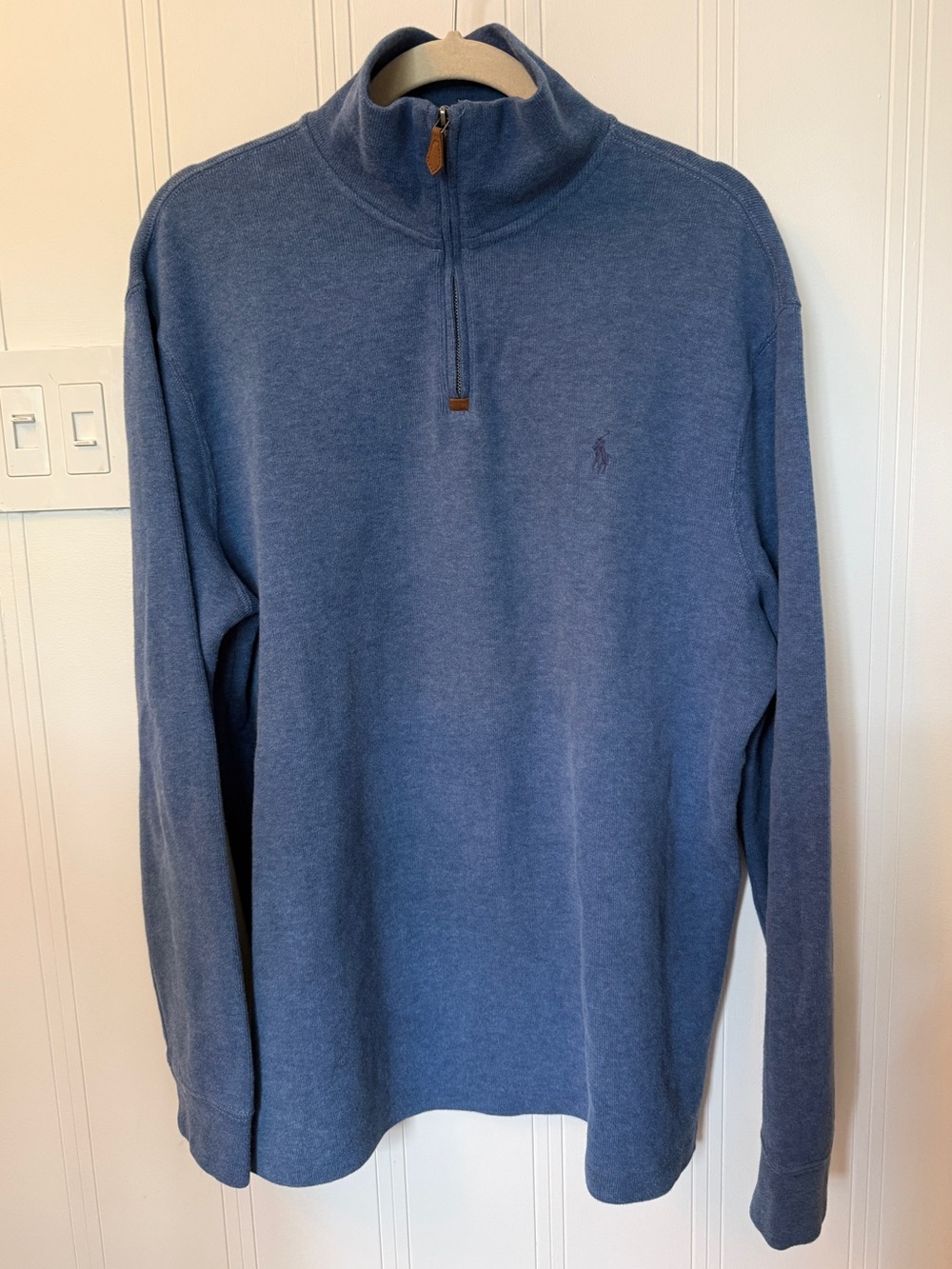 Polo 3/4 zip sweater